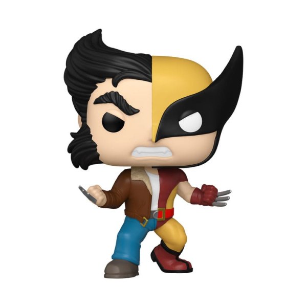 Figurine en vinyle Marvel POP! 1437 Split- Wolverine/Logan 9 cm
