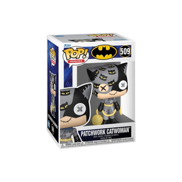 Figurine en vinyle DC Comics POP! 509 Movies Patchwork - Catwoman 9 cm