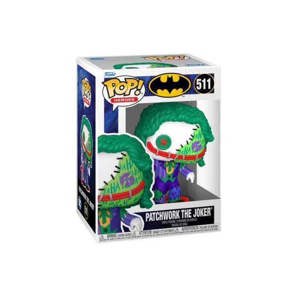 Figurine en vinyle DC Comics POP! 511 Movies Patchwork - Joker 9 cm