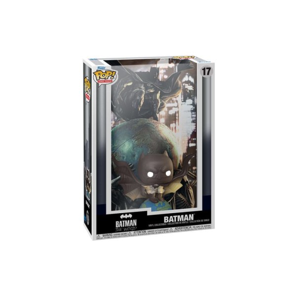Figurine en vinyle DC POP! 17 Comic Cover Batman The World 9 cm