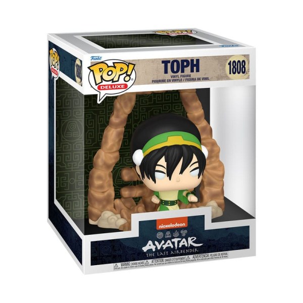 Avatar : Le Dernier Maître de l'Air POP! 1808 Figurine Deluxe en Vinyle Toph 9 cm