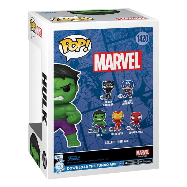 Figurine en vinyle Marvel New Classics POP! 1420 Hulk 9 cm