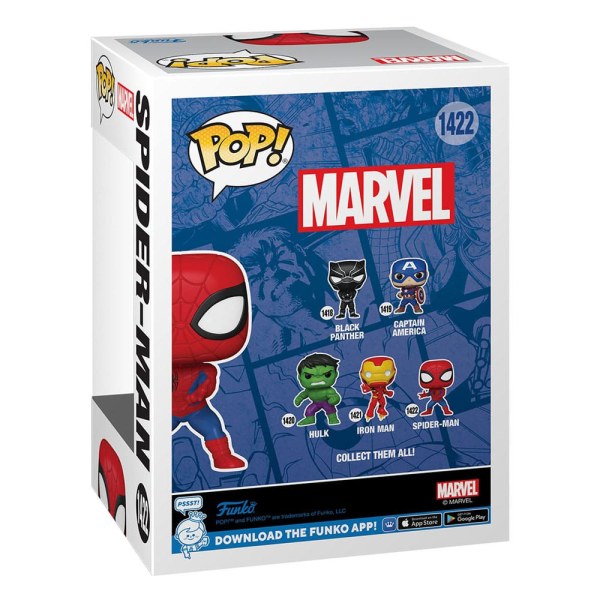 Figurine en vinyle Marvel New Classics POP! 1422 Spider-Man 9 cm