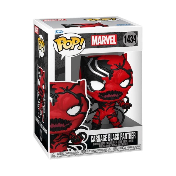 Figurine en vinyle Marvel POP! 1434 Carnageized - Black Panther 9 cm