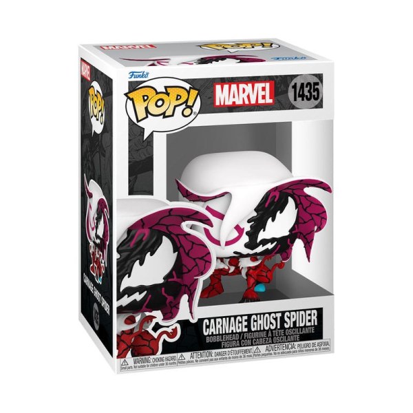 Figurine en vinyle Marvel POP! 1435 Carnageized - Ghost Spider 9 cm