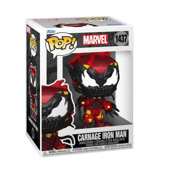 Figurine en vinyle Marvel POP! 1437 Carnageized - Iron Man 9 cm