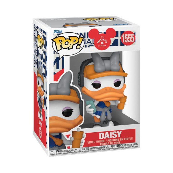 Figurine en vinyle Disney MiRL POP! 1555 Daisy (HGW) 9 cm