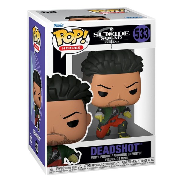 Suicide Squad Isekai POP! 533 Animation Figurine en vinyle Deadshot 9 cm