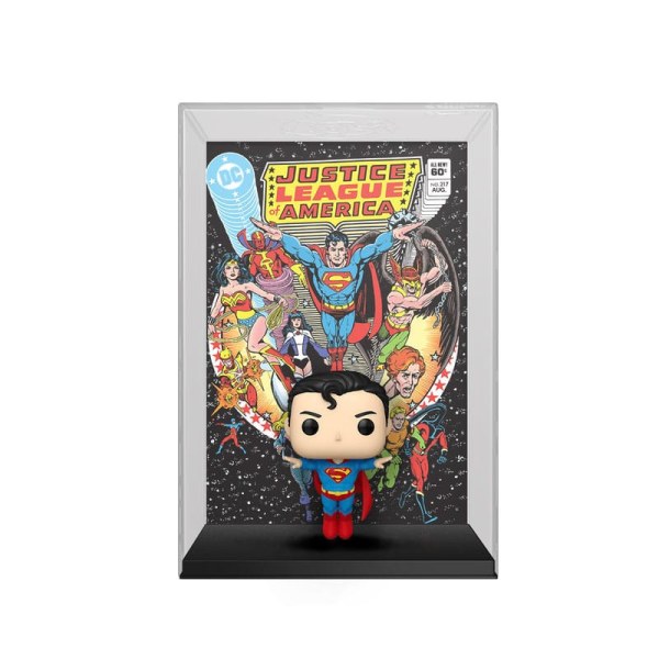 Figurine en vinyle DC Comics POP! 19, couverture de bande dessinée, Justice League of America, Superman, 9 cm