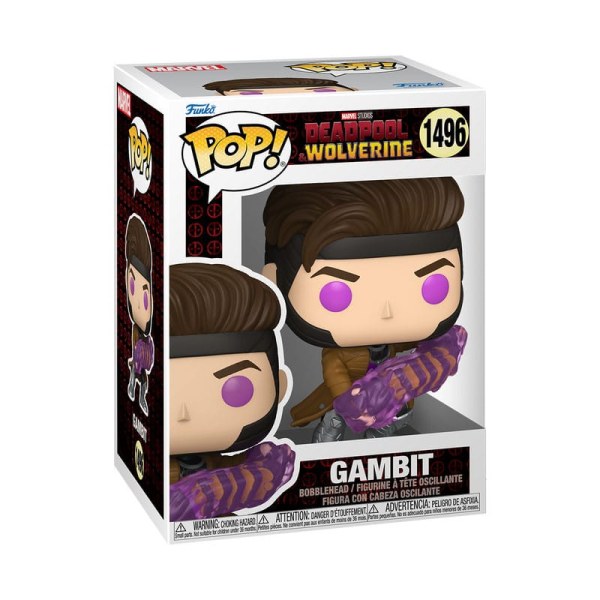Deadpool 3 POP! 1496 Figurine Marvel Vinyl Gambit 9 cm