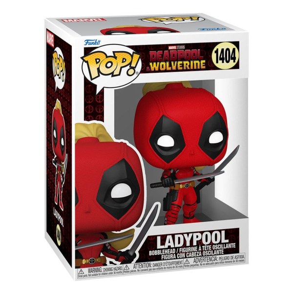 Figurine Marvel en vinyle Deadpool 3 POP! 1404 Ladypool 9 cm