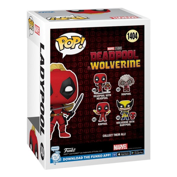 Figurine Marvel en vinyle Deadpool 3 POP! 1404 Ladypool 9 cm