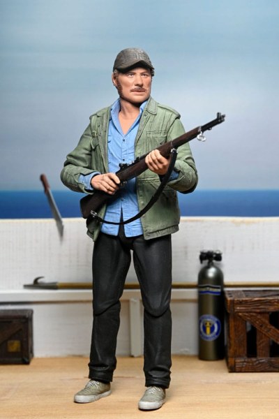 Les Dents de la mer figurine Ultimate Sam Quint 50th Anniversary Figure 18 cm