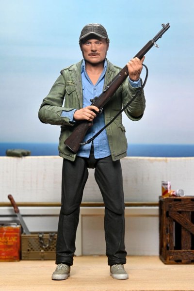 Les Dents de la mer figurine Ultimate Sam Quint 50th Anniversary Figure 18 cm