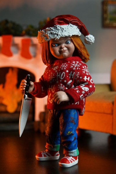 Chucky Jeu d´enfant figurine Ultimate Chucky (Holiday Edition) 18 cm