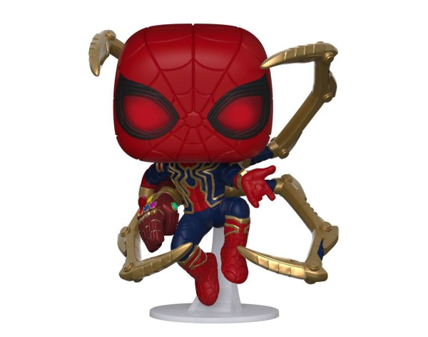 Figurine en vinyle Avengers: Endgame POP! 574 Movies Iron Spider avec Nano Gauntlet 9 cm