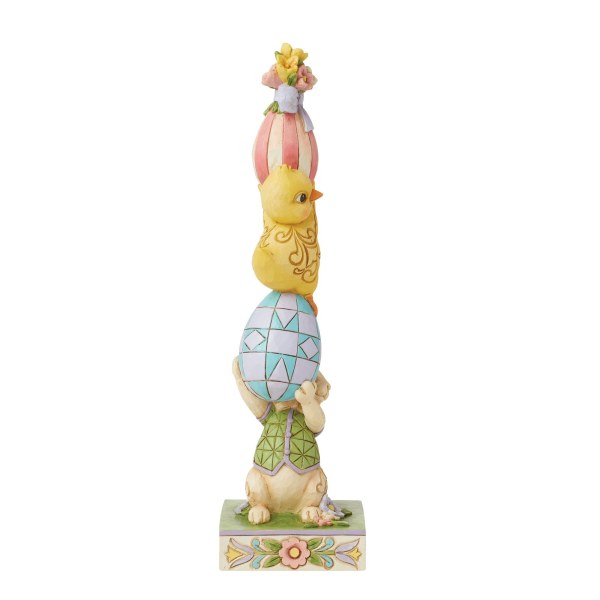FIG STACKED BUNNY - JIM SHORE HEARTWOOD CREEK