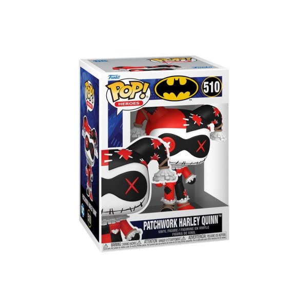 Figurine en vinyle DC Comics POP! 510 Movies Patchwork - Harley 9 cm