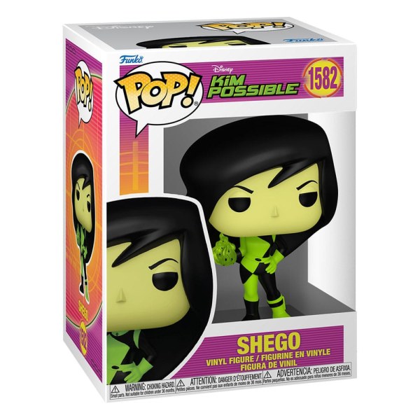 Kim Possible POP! 1582 Figurine en vinyle Shego 9 cm
