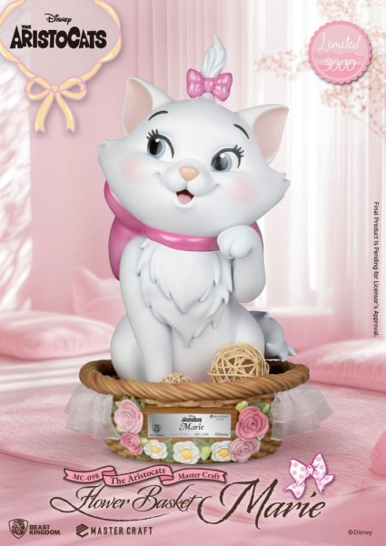 Statuette Marie Panier de Fleurs MasterCraft Les Aristochats 32 cm - Disney Aristochats