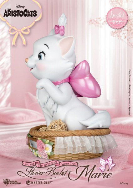 Statuette Marie Panier de Fleurs MasterCraft Les Aristochats 32 cm - Disney Aristochats