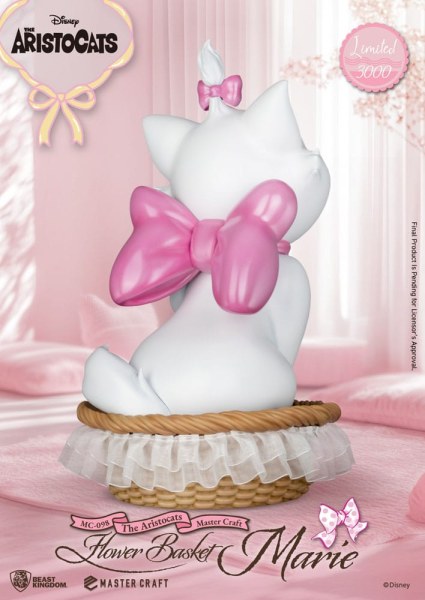 Statuette Marie Panier de Fleurs MasterCraft Les Aristochats 32 cm - Disney Aristochats