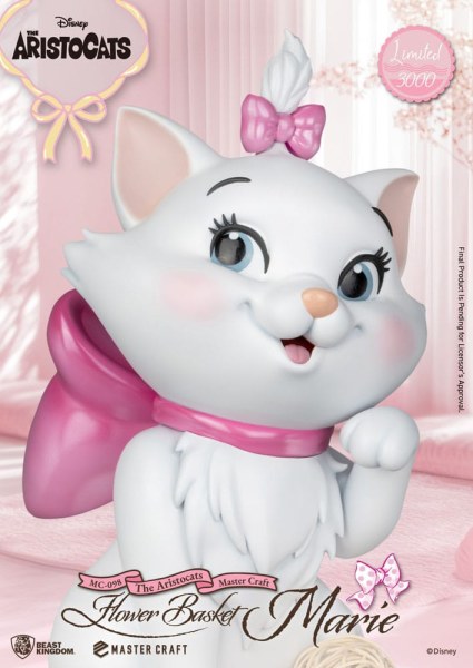 Statuette Marie Panier de Fleurs MasterCraft Les Aristochats 32 cm - Disney Aristochats