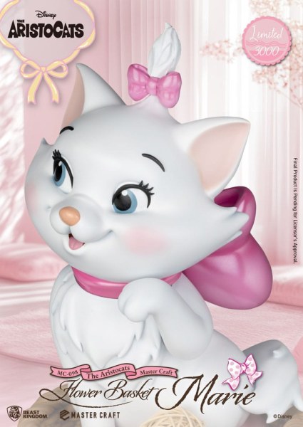 Statuette Marie Panier de Fleurs MasterCraft Les Aristochats 32 cm - Disney Aristochats