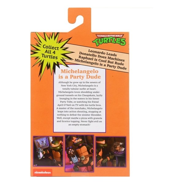 Tortues Ninja (Cartoon) figurine Ultimate Michelangelo VHS 18 cm