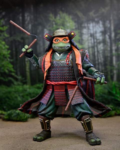 Les Tortues Ninja 3 2-Pack figurines Leonardo & Michelangelo 18 cm