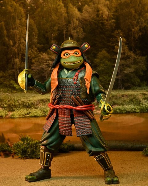 Les Tortues Ninja 3 2-Pack figurines Leonardo & Michelangelo 18 cm