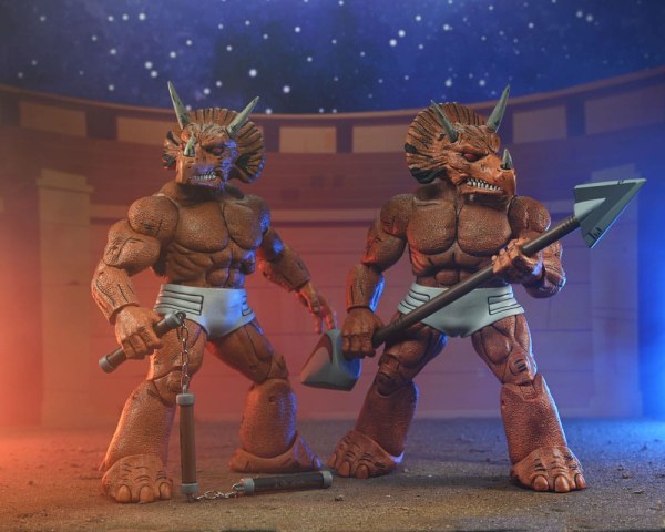 Tortues Ninja (Mirage Comics) figurine Triceraton Gladiator 21 cm