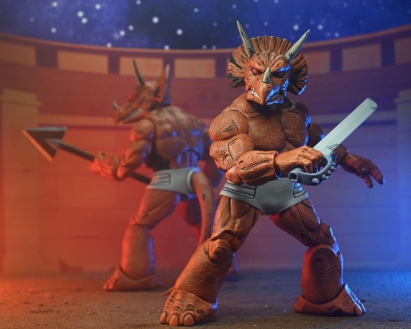 Tortues Ninja (Mirage Comics) figurine Triceraton Gladiator 21 cm