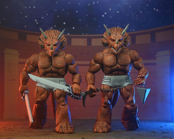 Tortues Ninja (Mirage Comics) figurine Triceraton Gladiator 21 cm