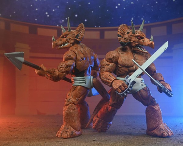 Tortues Ninja (Mirage Comics) figurine Triceraton Gladiator 21 cm