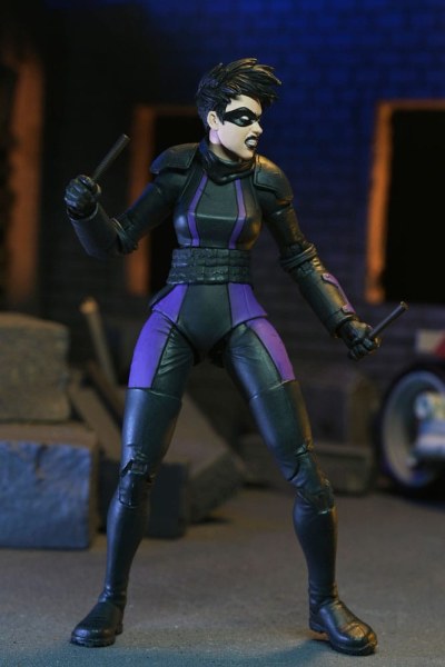 Tortues Ninja (The Last Ronin The Lost Years) figurine Casey Marie with Last Ronin Motorcycle 18 cm