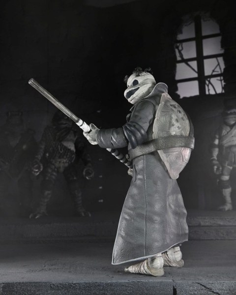 Universal Monsters x Teenage Mutant Ninja Turtles pack 4 figurines Turtles Black & White 18 cm