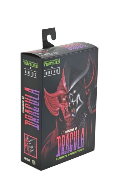 Tortues Ninja x Universal Monsters figurines Shredder as Dracula Classic Colors 18 cm