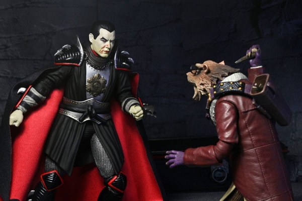 Tortues Ninja x Universal Monsters figurines Shredder as Dracula Classic Colors 18 cm