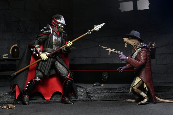 Tortues Ninja x Universal Monsters figurines Shredder as Dracula Classic Colors 18 cm