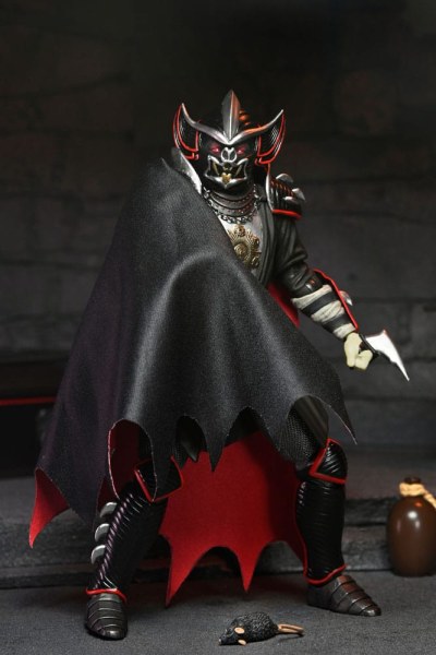 Tortues Ninja x Universal Monsters figurines Shredder as Dracula Classic Colors 18 cm