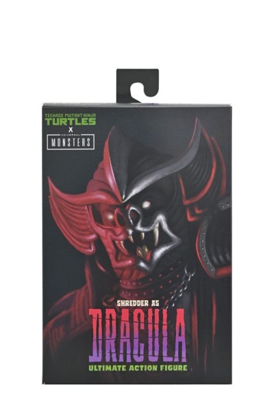 Tortues Ninja x Universal Monsters figurines Shredder as Dracula Classic Colors 18 cm