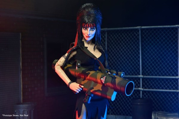 Elvira, maîtresse des ténèbres figurine Clothed Commando Elvira 20 cm