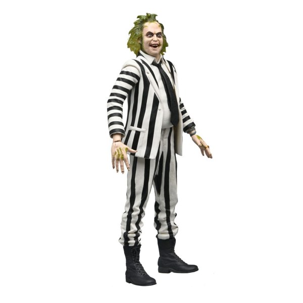 Beetlejuice 1988 figurine Beetlejuice Black and White Striped Suit 18 cm