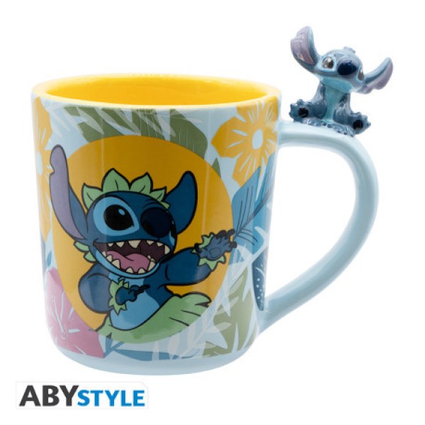Mug Anse 3D - Stitch hawaïen - Disney Lilo & Stitch