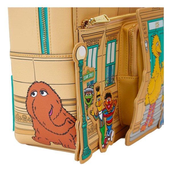 1, Rue Sésame Street by Loungefly Mini sac à dos Corner