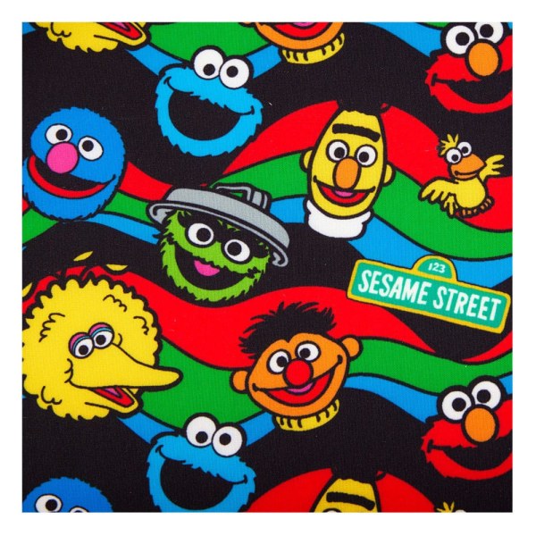 1, Rue Sésame Street by Loungefly Plush sac à bandoulière Elmo
