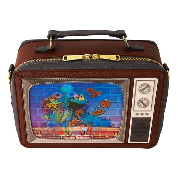 1, Rue Sésame Street by Loungefly sac à bandoulière Retro TV