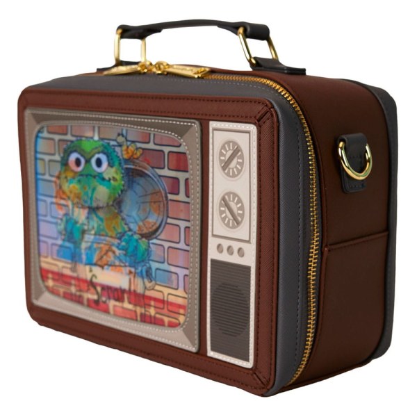1, Rue Sésame Street by Loungefly sac à bandoulière Retro TV