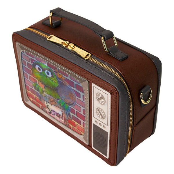 1, Rue Sésame Street by Loungefly sac à bandoulière Retro TV